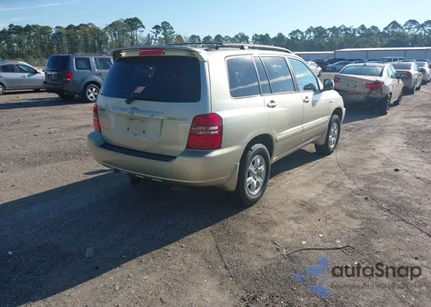 2001 Toyota Highlander из США, поврежденный, VIN JTEHF21A510035439